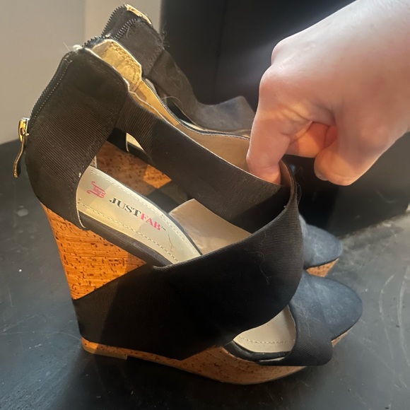 JustFab wedge heels - Picture 2 of 2